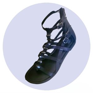Sofft Gladiator sandals womens black 8.5